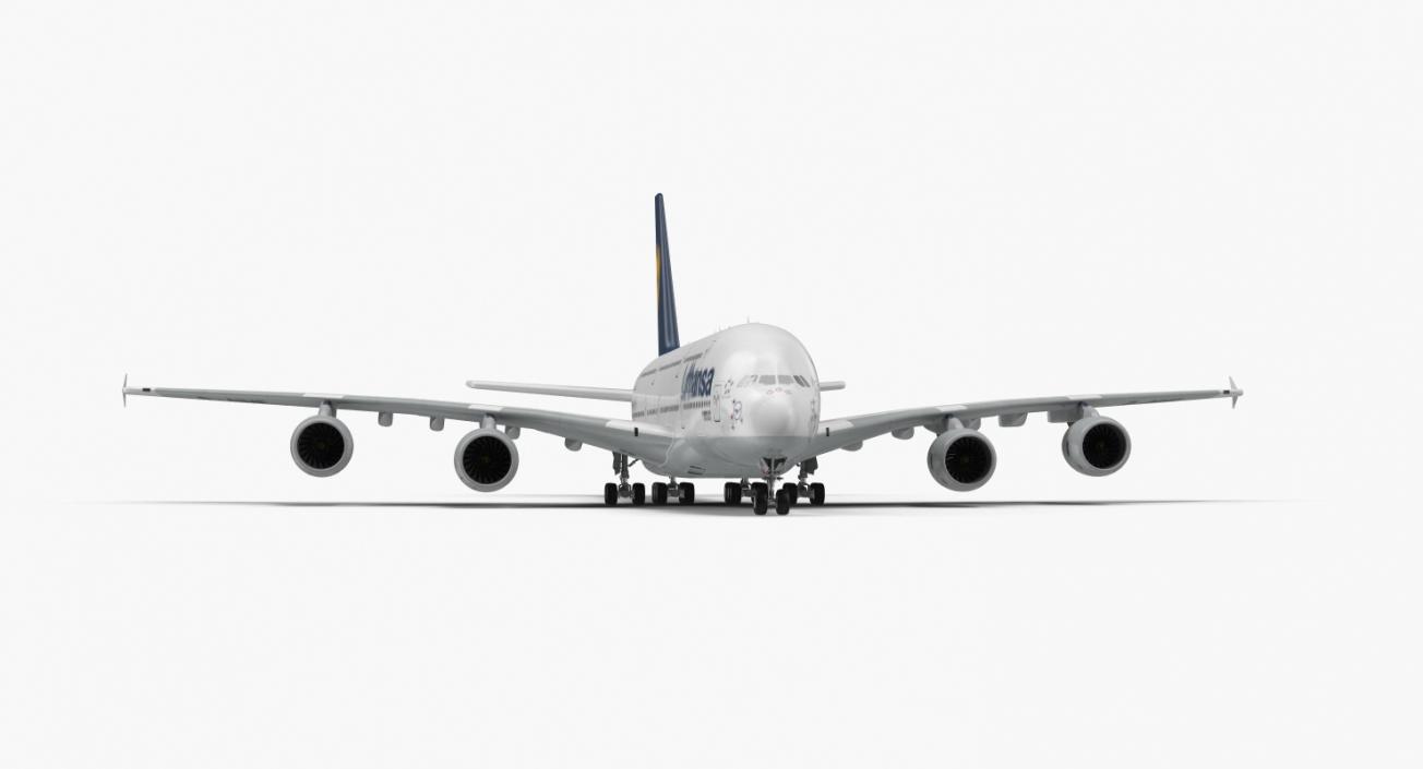 Airbus A380-1000 Air France 3D